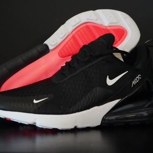 MENS NIKE AIR MAX 270 BLACK-ANTHRACITE-WHITE SZ 14 [AH8050-002]